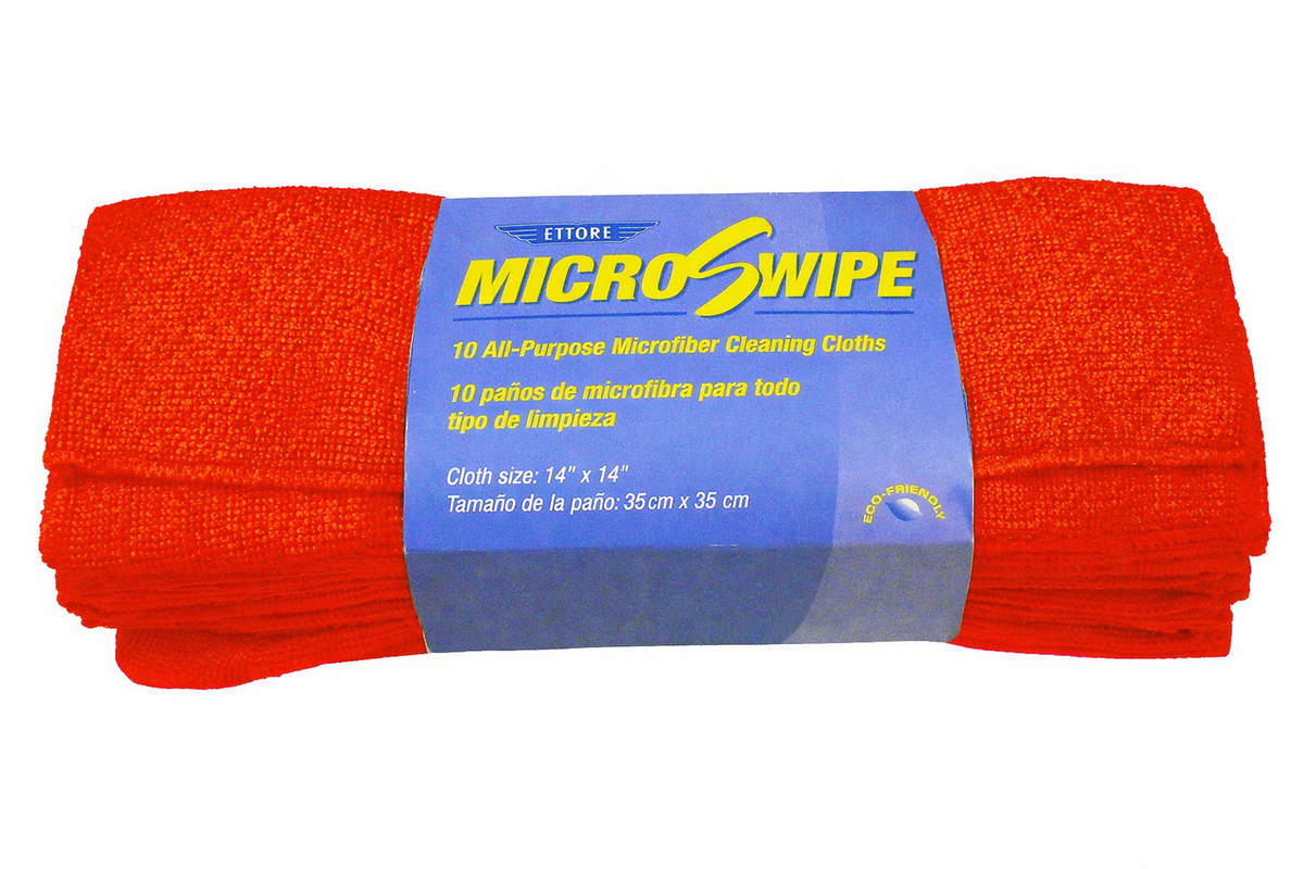 Ettore 16x16 MicroSwipe Microfiber Cleaning Cloth – Ettore Products Co