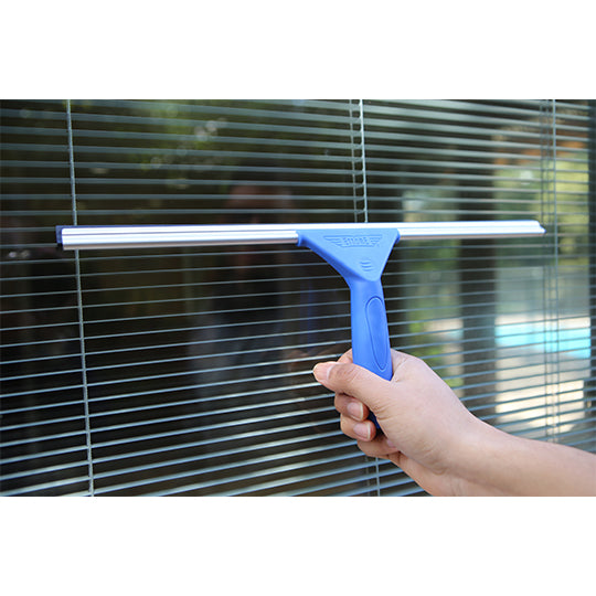 Ettori Shower Squeegee for Shower Doors 10 inch Bathroom Squeegee for Windows,Kitchen,Mirror and Car Glass, Stainless Steel