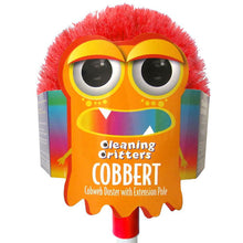 Load image into Gallery viewer, Red Cobweb Duster Cobbert Cleaning Critter