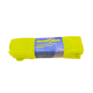 Yellow MicroSwipe Microfiber Cloths
