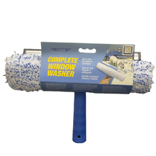 Load image into Gallery viewer, 10 inch window washer and squeegee combo cleaning glass