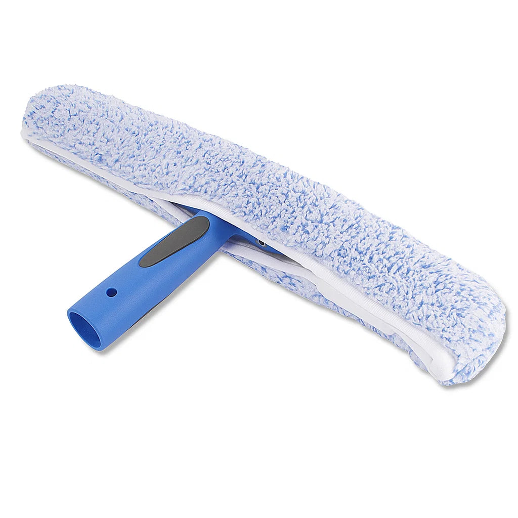 Ettore ProGrip Window Washer – Ergonomic Microfiber Glass Cleaning Tool