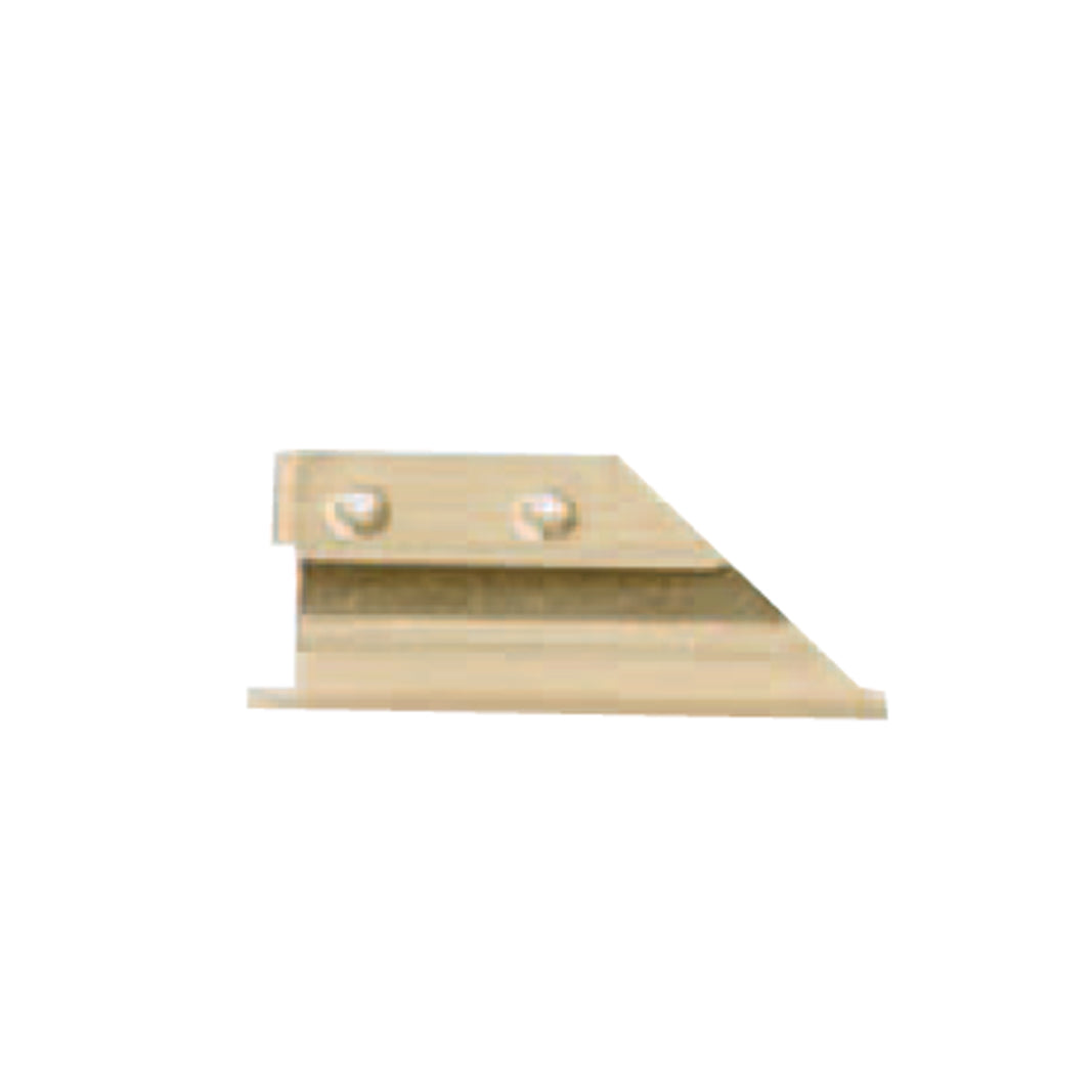 Ettore brass end clips for window squeegee channel replacement