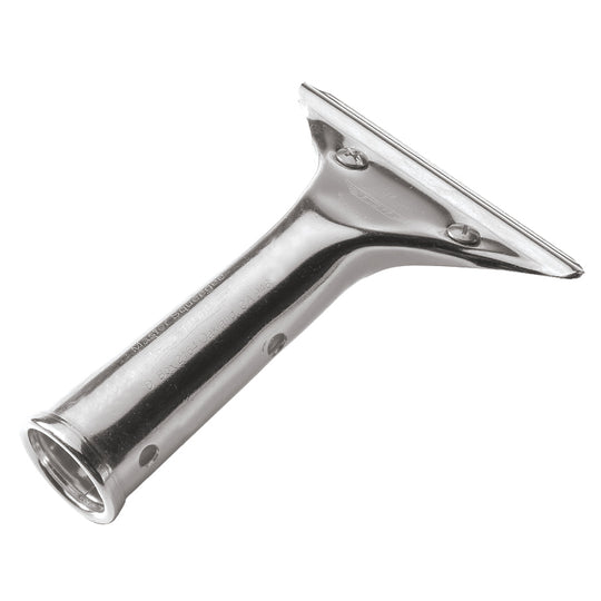 Ettore Master stainless steel squeegee handle with rubber grip
