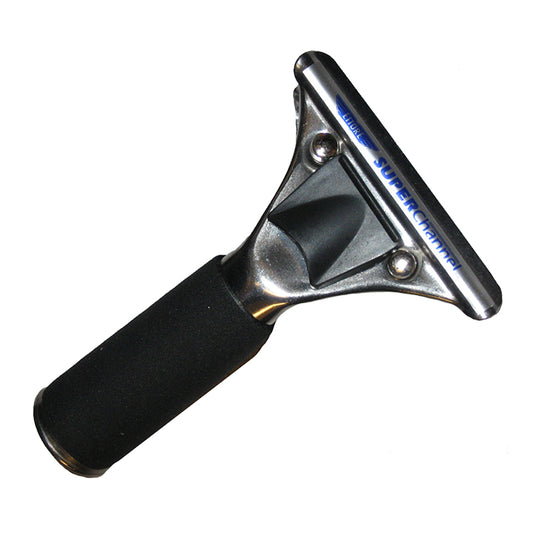 Ettore Super Channel stainless steel quick release squeegee handle