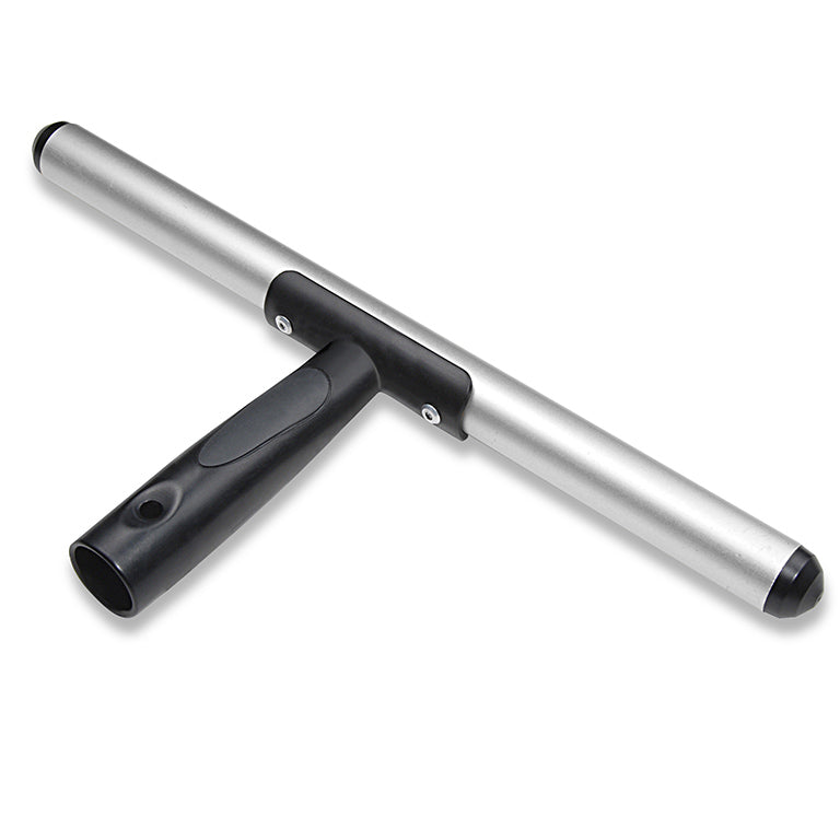 Ettore Pro+ aluminum window washer T-bar with rubber grip