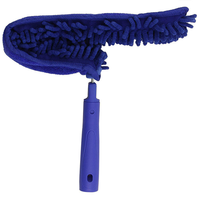 Ettore MicroSwipe ceiling fan duster with click‑lock handle