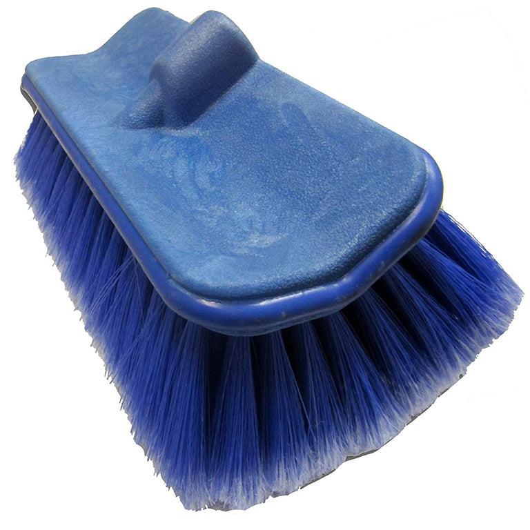 Ettore large soft bristle brush cleaning vehicle exterior