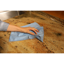 Load image into Gallery viewer, All Purpose Blue Microfiber Cloths cleaning kitchen platform