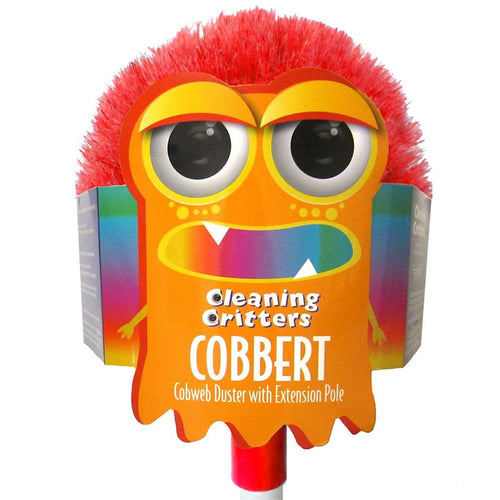 Red Cobweb Duster Cobbert Cleaning Critter