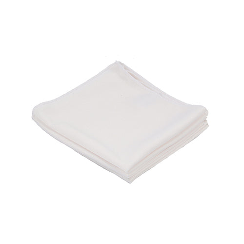 White Kitchen and Bath Microfiber Cloths