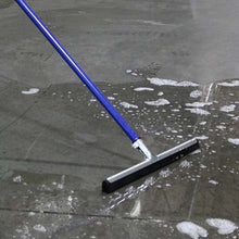 Load image into Gallery viewer, Wipe&#39;n Dry Floor Squeegee with Pole Cleaning Floor